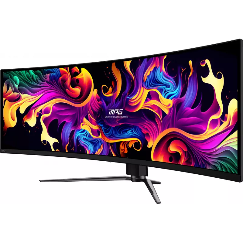 Monitorius MSI MPG 491CQPX QD-OLED 124,5 cm (49 colių) 5120 x 1440 Dual QHD juodas