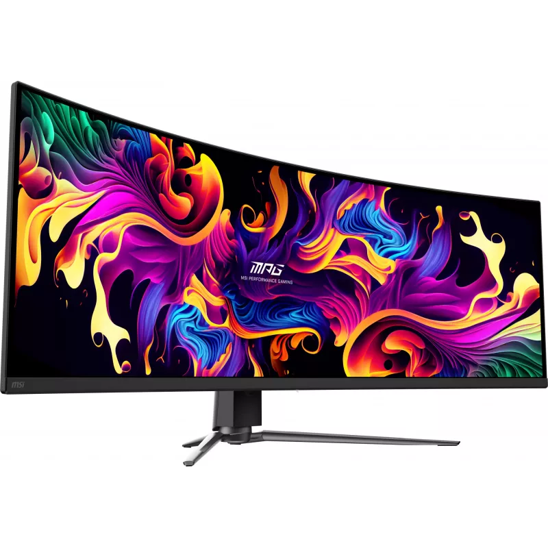 Monitorius MSI MPG 491CQPX QD-OLED 124,5 cm (49 colių) 5120 x 1440 Dual QHD juodas