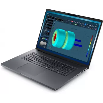DELL Pro Max 18 Plus MB18250 Intel Core Ultra 9 285HX Mobili darbo stotis 45,7 cm (18 colių) Quad HD+ 32 GB DDR5-SDRAM 1 TB SSD NVIDIA RTX PRO 3000 Blackwell Wi-Fi 7 (802.11be) Windows 11 Pro German Juoda