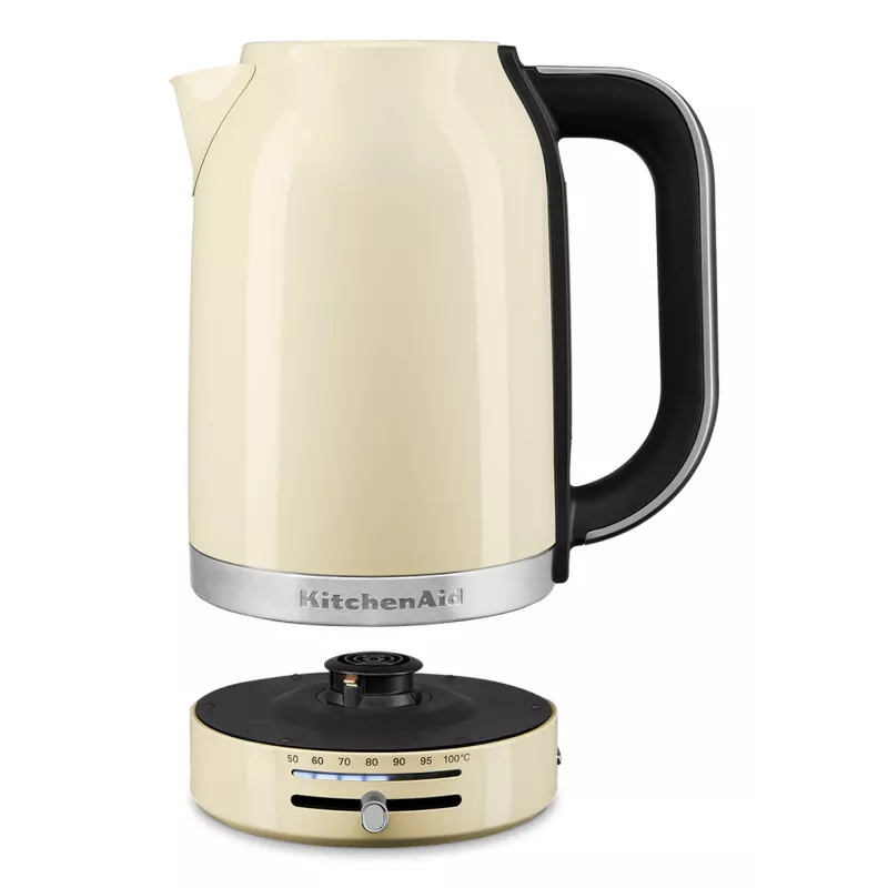 Virdulys KitchenAid 5KEK1701EAC 1.7 L 2400 W juodas, kreminis, nerūdijantis plienas