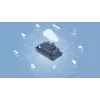 Valdomas jungiklis Hikvision DS-3E1106P-EI 4 prievadai Fast Ethernet PoE