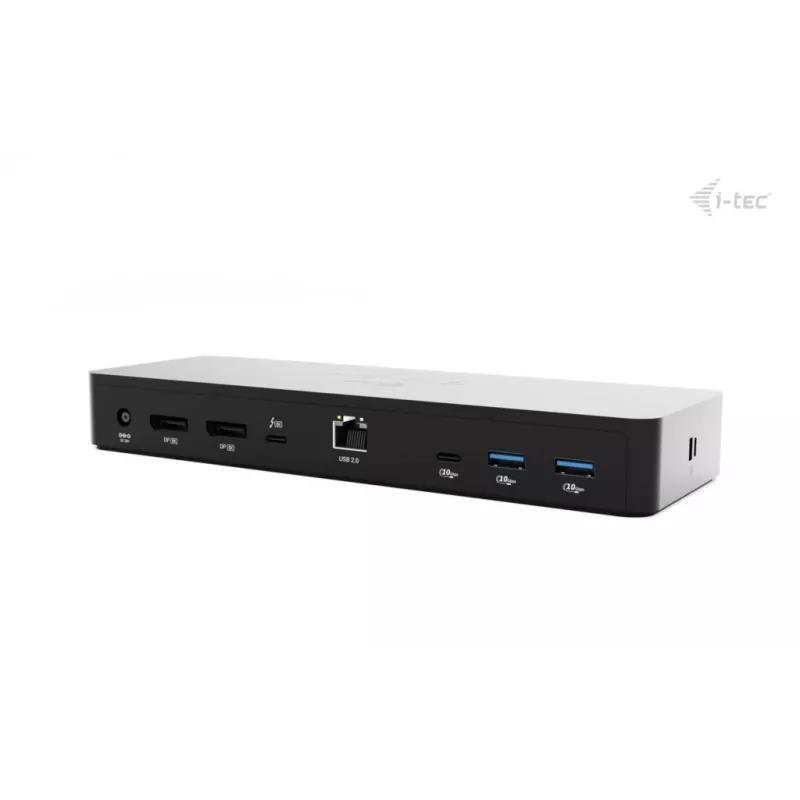 i-tec Thunderbolt 4 išmanusis dviejų monitorių dokas su 90 W įkrovimu