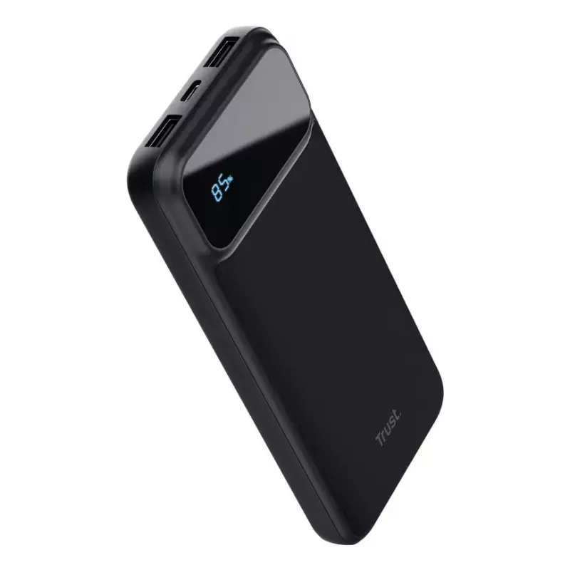 Trust 25882 nešiojamas įkroviklis (power bank) 10000 mAh, PD, Li-Ion, juodas