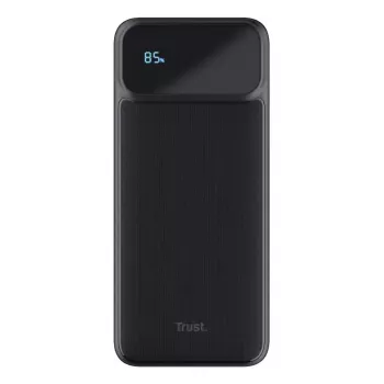 Power bank TRUST 25883 — 20000 mAh Li‑Ion, PD & Quick Charge 3.0, 2×USB‑A + 1×USB‑C, 20 W, Juoda