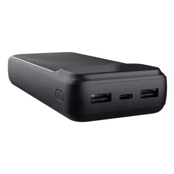 Power bank TRUST 25883 — 20000 mAh Li‑Ion, PD & Quick Charge 3.0, 2×USB‑A + 1×USB‑C, 20 W, Juoda
