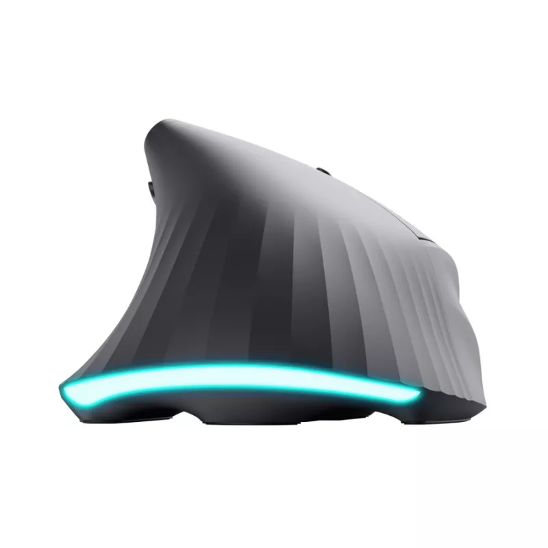 Žaidimų pelė TRUST GXT 145 Rexxa, dešiniajai rankai, USB Type-A, 12800 DPI, laidinė, RGB ratukas, juoda