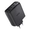 TRUST Maxo 65W greitasis AC sieninis įkroviklis, 3× USB-C, max 20V, 2 m laidas, juodas
