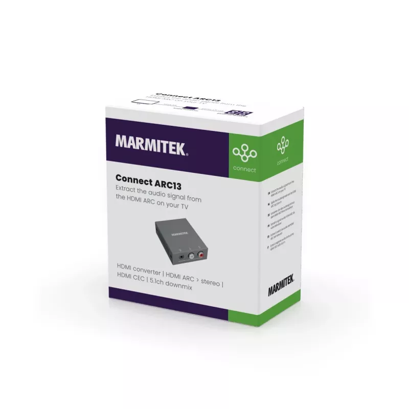 Marmitek Connect ARC13 – HDMI garso ištraukiklis su ARC ir CEC palaikymu