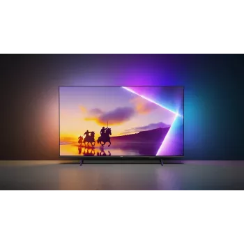 Televizorius Philips Ambilight 43PUS8400/12 43 colių (109,2 cm) QLED 4K Ultra HD Smart TV Wi-Fi Juodas