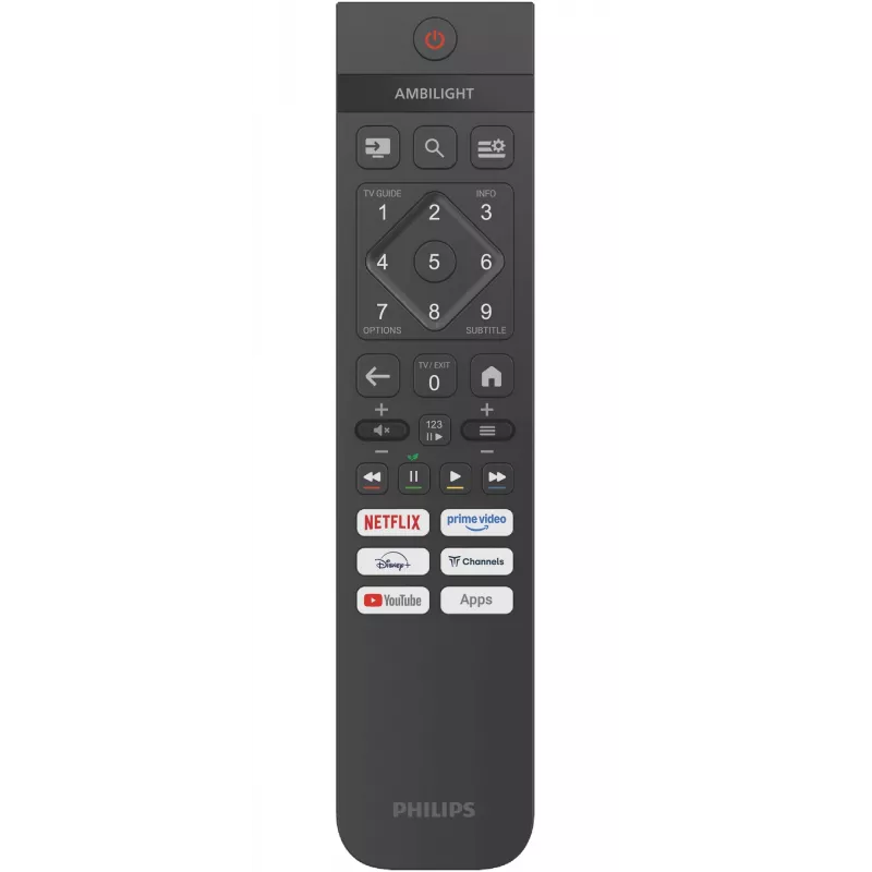 Televizorius Philips Ambilight 43PUS8400/12 43 colių (109,2 cm) QLED 4K Ultra HD Smart TV Wi-Fi Juodas