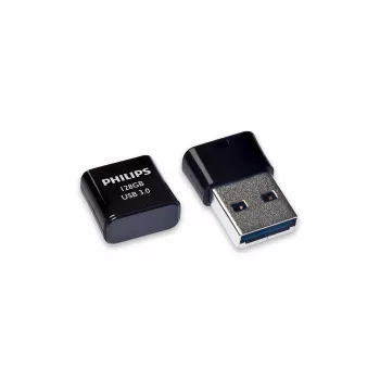 Philips Pico USB atmintukas 128 GB USB Type-A 3.2 Gen 1 (3.1 Gen 1) Juoda