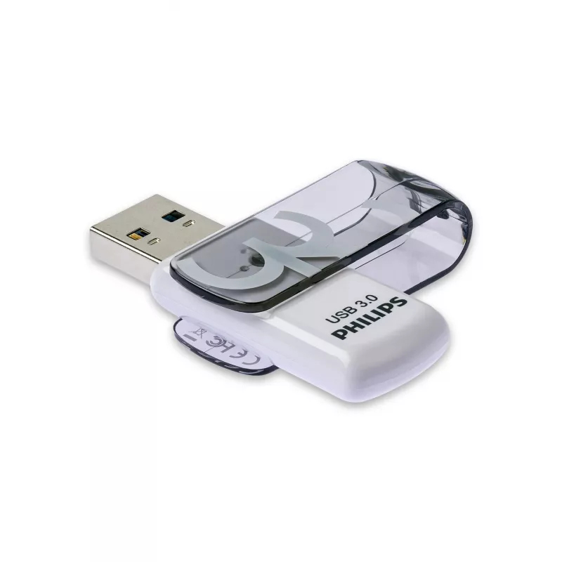 Philips FM32FD00D/00 Vivid Edition USB atmintinė 32 GB, USB 3.0, Shadow Grey, 2 vnt. paketas