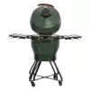 TARGUS Kamado Pro 22 colių dydis M (TunaBone) – keraminis kepsninė, 22 colių kepimo paviršius, žalia