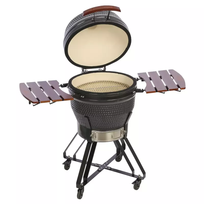 Griliukas Kamado Pro 22 coliai TARGUS dydis M tamsiai pilkas