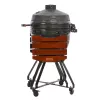 Griliukas Kamado Pro 22 coliai TARGUS dydis M tamsiai pilkas