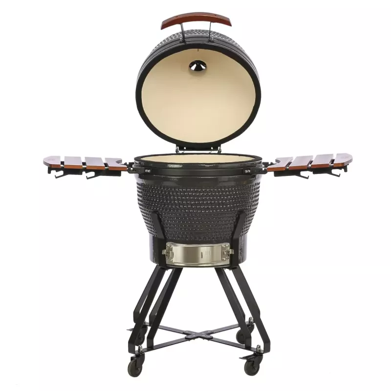 Griliukas Kamado Pro 22 coliai TARGUS dydis M tamsiai pilkas