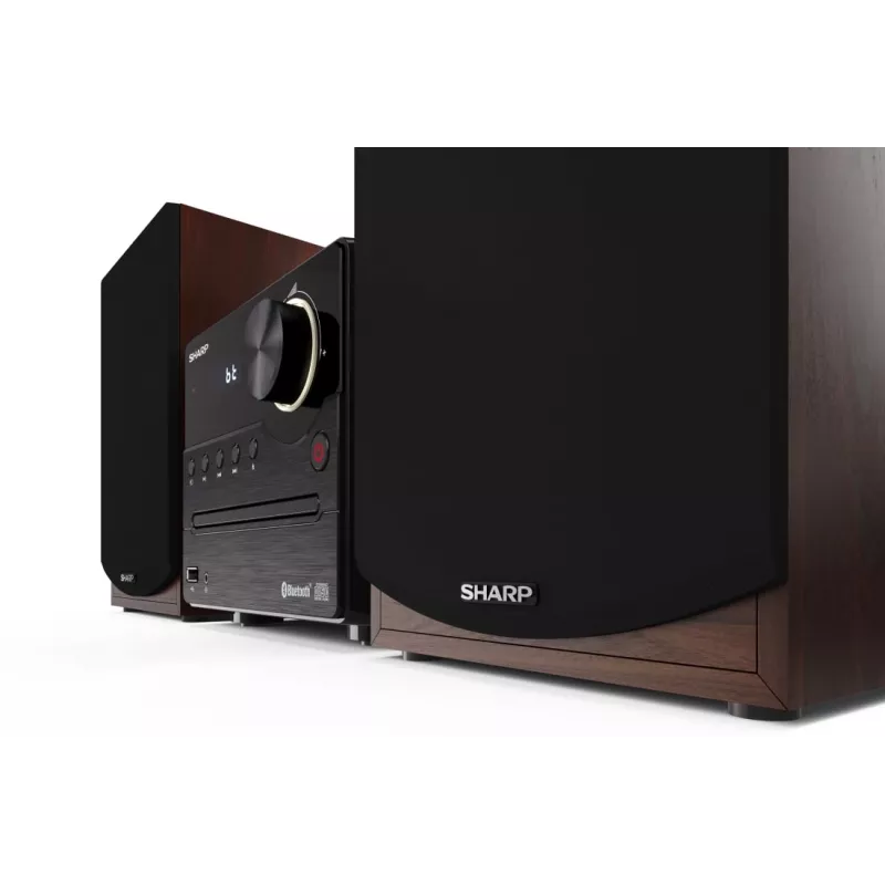 Sharp XL-B512(BR) namų garso mikro sistema, 45 W, ruda