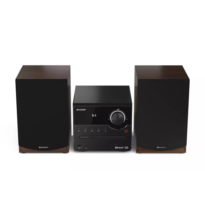 Sharp XL-B512(BR) namų garso mikro sistema, 45 W, ruda