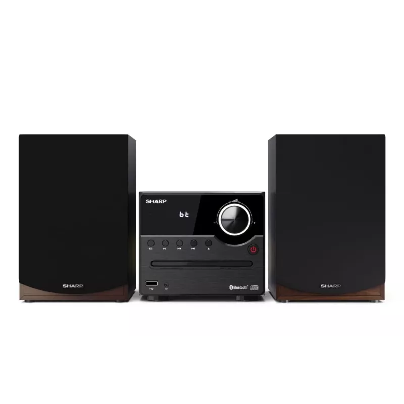 Sharp XL-B512(BR) namų garso mikro sistema, 45 W, ruda