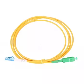 Patchcord Extralink SC/APC – LC/UPC vienmodis G.652D 3 mm simplex, 1 m