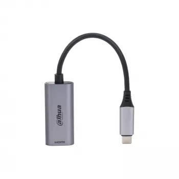 Dahua Technology USB 3.1 Type-C į HDMI adapteris, USB Type-C, HDMI Type A (standartinis), Kištukas, Kištukas, Tiesus, Tiesus
