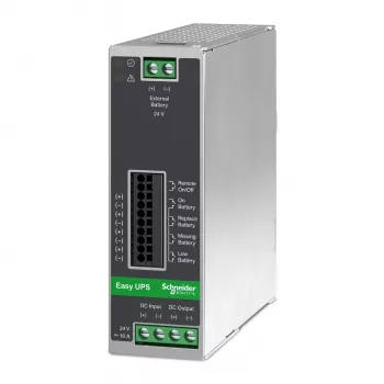 APC BVS240XDPDR 24V DC nepertraukiamo maitinimo šaltinis – 240W, 24V, 10A, montavimui ant DIN bėgio, maitinimo modulis be baterijos