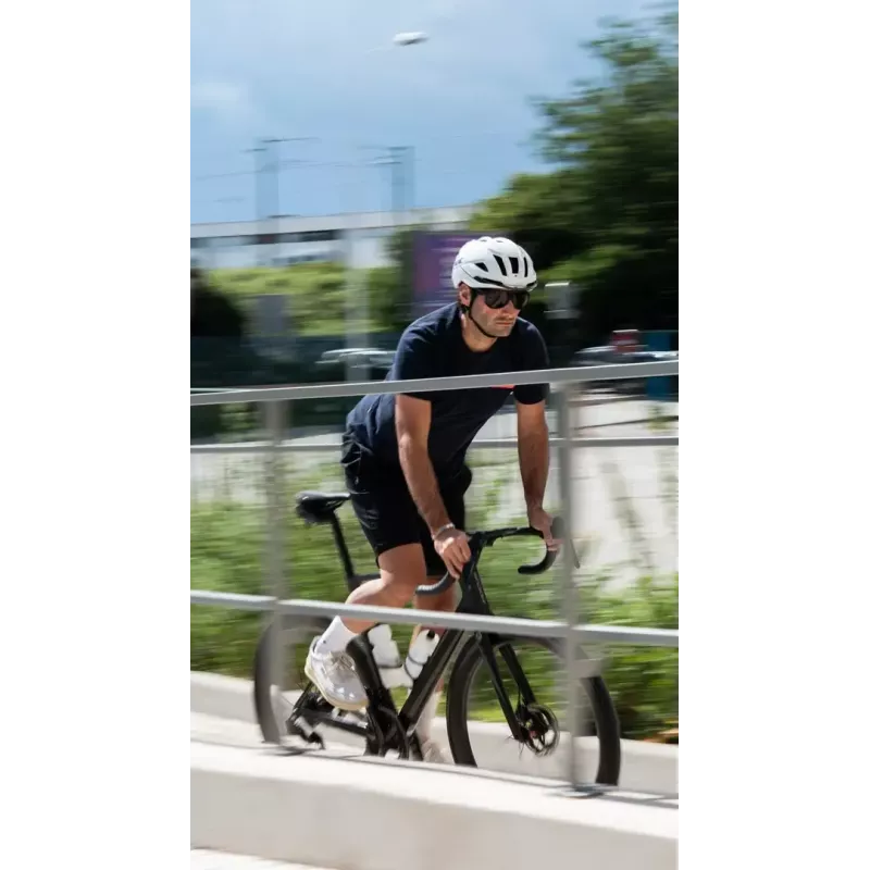 Dviračio šalmas HJC CROSSER Baltas S dydis