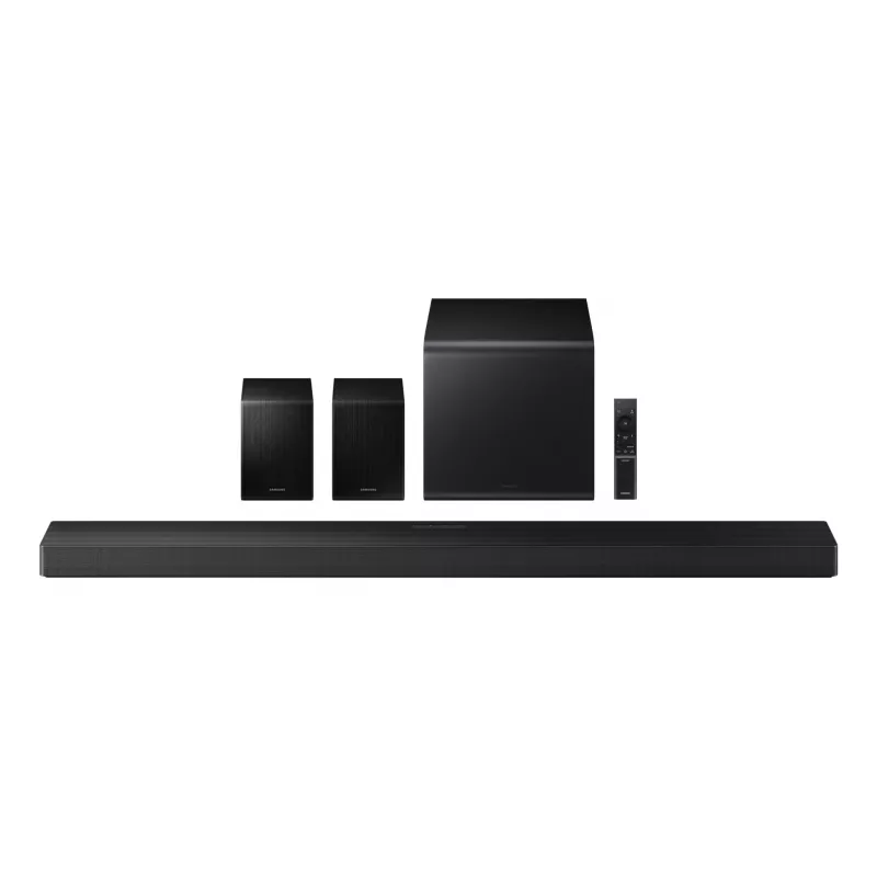 Samsung Q-series QS750F 5.1.2ch garso juosta su žemų dažnių garsiakalbiu ir galiniais garsiakalbiais (2025)