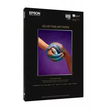 Epson Velvet Fine Art popierius, A3+, 260 g/m², 20 lapų