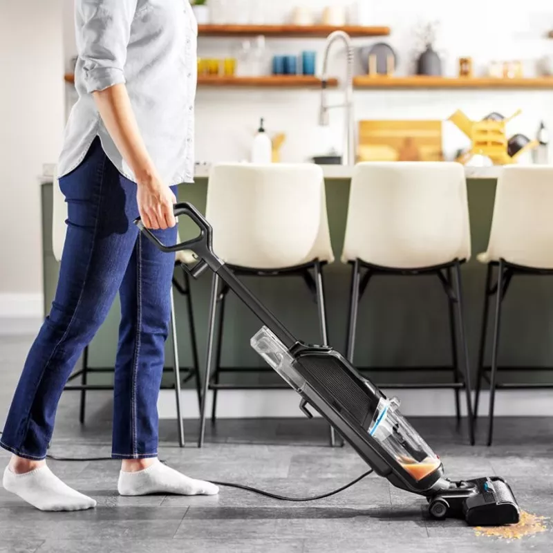 Bissell HF2 Pro vertikalus siurblys, baterinis, sausas ir šlapias valymas, be maišelio, 340 W, juodas