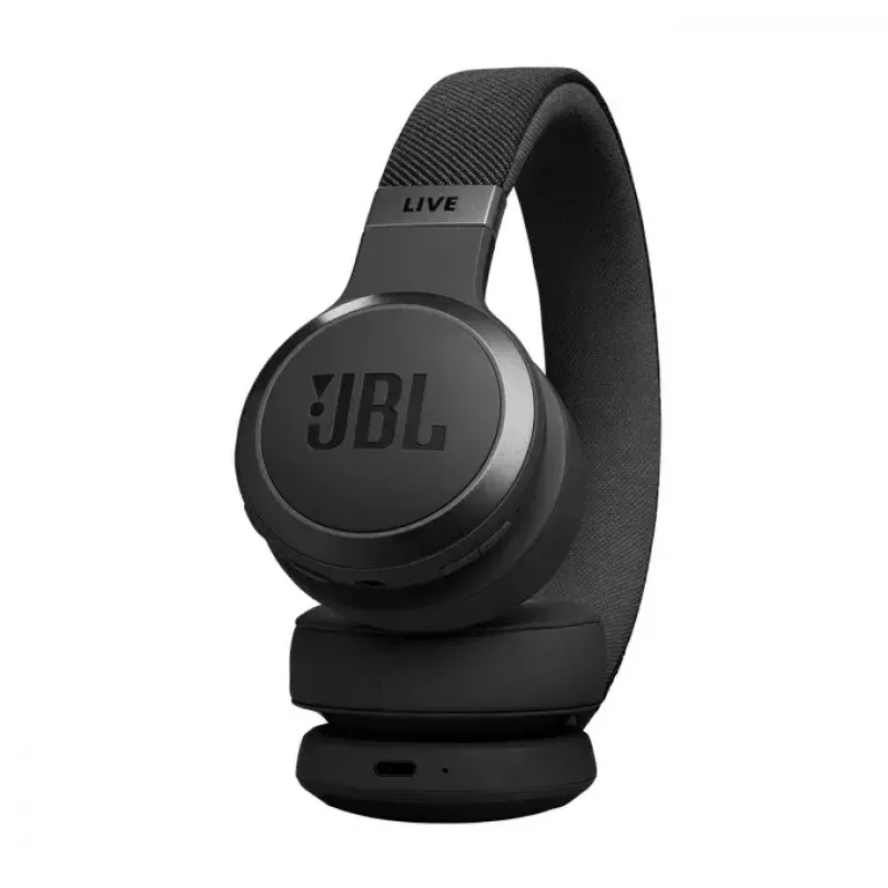 JBL Live 670NC belaidės ausinės ant galvos, skambučiai/muzika, Bluetooth, juodos