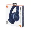 Ausinės JBL Live 670NC belaidės, lankeliu, mėlynos, Bluetooth 5.3