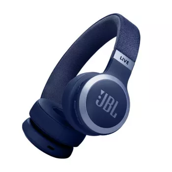 Ausinės JBL Live 670NC belaidės, lankeliu, mėlynos, Bluetooth 5.3