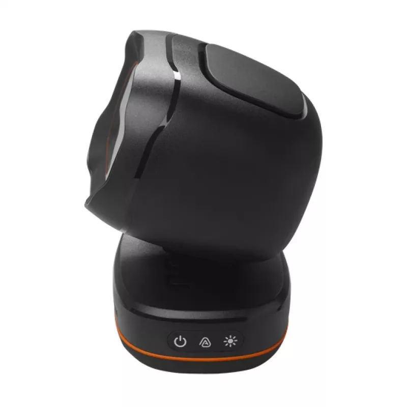 JBL PartyLight Beam – vidinis mikrofonas su LED šviesomis, juodas