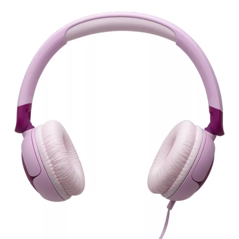 Ausinės JBL Junior 320 laidinės, ant ausų, galvos lankeliu, 20–20000 Hz, 116,8 g, violetinės