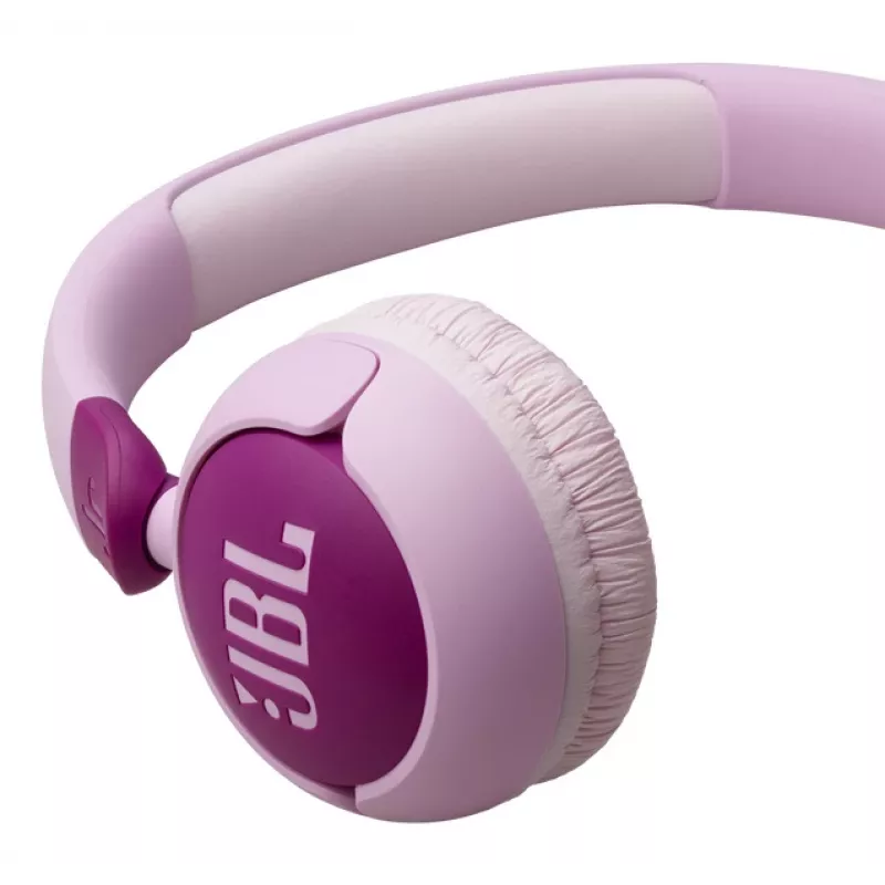 Ausinės JBL Junior 320 laidinės, ant ausų, galvos lankeliu, 20–20000 Hz, 116,8 g, violetinės