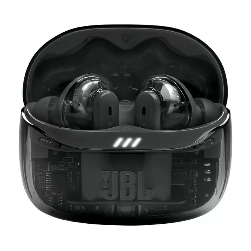 JBL Tune Beam 2 Ghost Edition Belaidės ausinės Ausinės Į ausį Muzika/Kasdienis Bluetooth Juodos