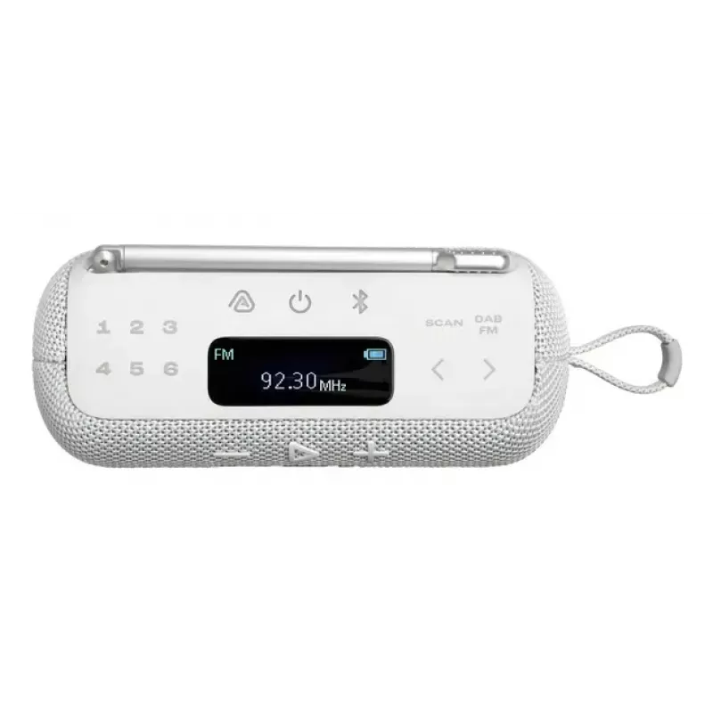 Nešiojamas radijas JBL Tuner 2 juodas analoginis skaitmeninis DAB FM