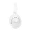 Ausinės JBL Tune 730BT belaidės Bluetooth supraauralinės baltos, 20–20000 Hz, 218,2 g