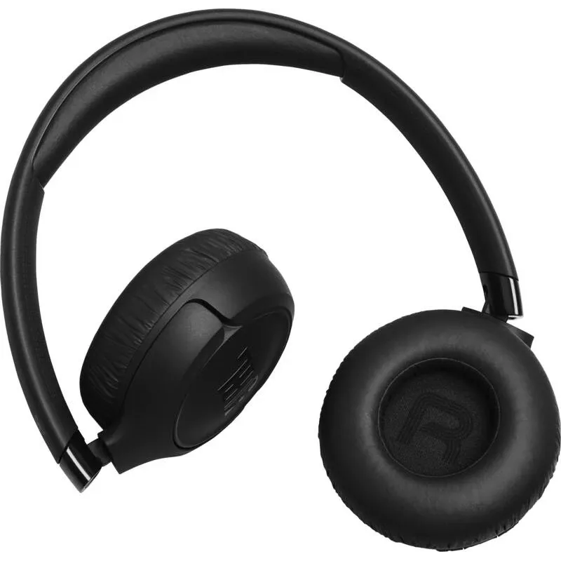 JBL Tune 680NC ausinės laidinės ir belaidės ant ausų skambučiams/muzikai Bluetooth juodos