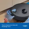 Robotinis siurblys TP-Link Tapo RV50 Pro Omni — 0,28 L dulkių talpa, 5200 mAh baterija, bazinė stotis su 3 L dulkių rezervuaru