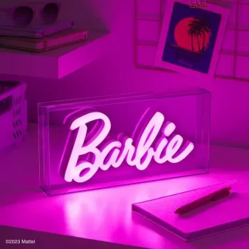 Paladone PP11573BR LED naktinė švieselė Barbie rožinė