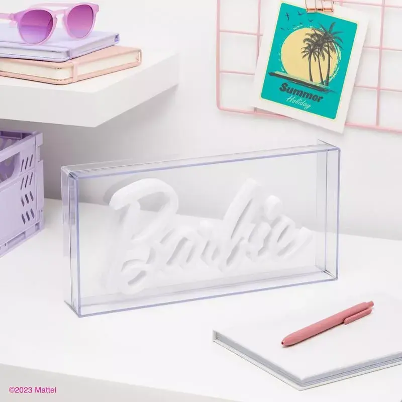 Paladone PP11573BR LED naktinė švieselė Barbie rožinė