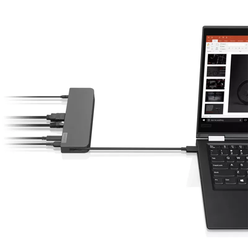 Lenovo USB-C Mini Dock 40AU0065EU pilka spalva