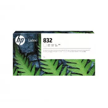 HP 832 1 litro balto latekso rašalo kasetė, HP Latex 700 W, 800 W spausdintuvams
