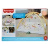 Fisher-Price Sensimals Simply Senses Newborn Gym – kūdikių kilimėlis su 6 sensoriniais žaislais