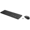 HP 235 belaidė klaviatūra ir pelė, RF belaidis, mechaninis, QWERTY, juoda, pelė įtraukta