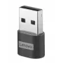 Lenovo 4X91C99226 keitiklis USB-C (moteriškas) į USB-A (vyriškas), juodas