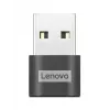Lenovo 4X91C99226 keitiklis USB-C (moteriškas) į USB-A (vyriškas), juodas
