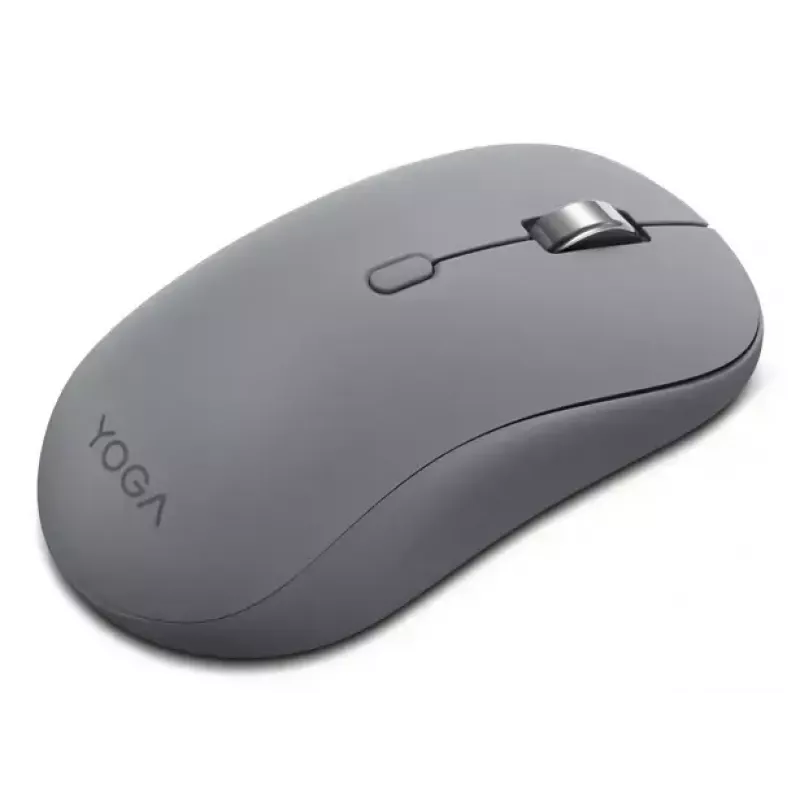 Belaidė ambidekstrinė pelė Lenovo Yoga Office Bluetooth 5.3 Optinė 4000 DPI, 8 mygtukai, pilka, AA baterija